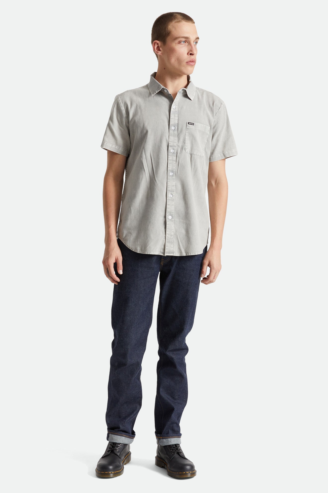 Charter Oxford S/S Woven - Vapor Sun Wash - Dotty&Dan